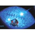 The Ultimate Ice Breaker Light Up Ice Cube Football - Orange